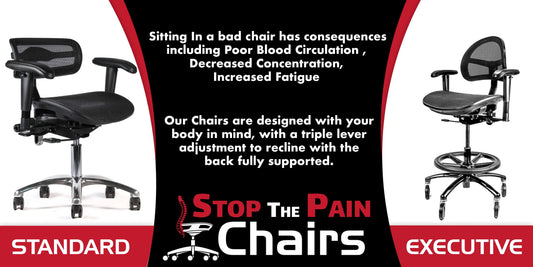 Stealth chairs for the music industry: studio, stage and tour