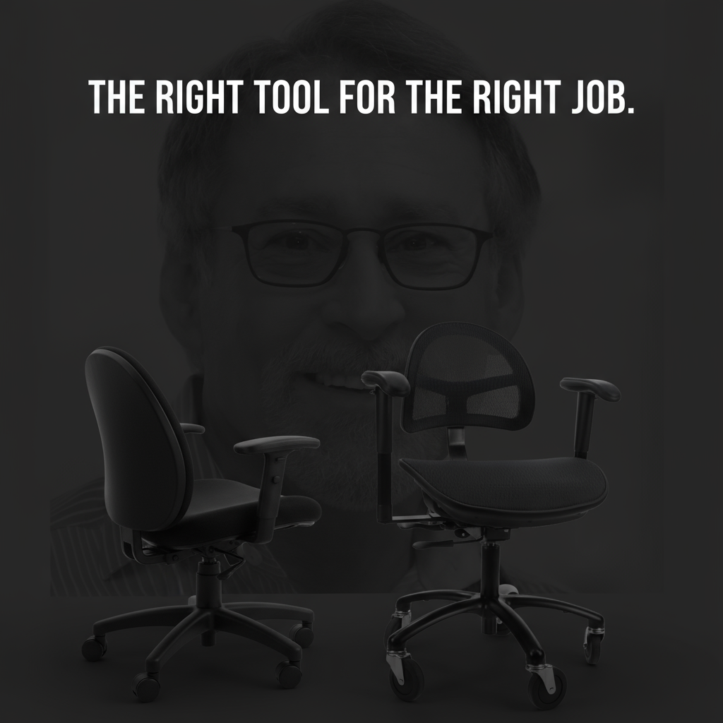 The Right Tool For The Right Job. How Stealth Chairs Compare.