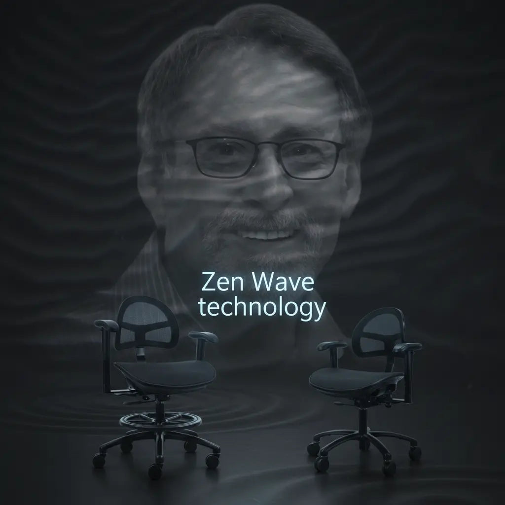 Stealth ZenWave forward-lean seat technology