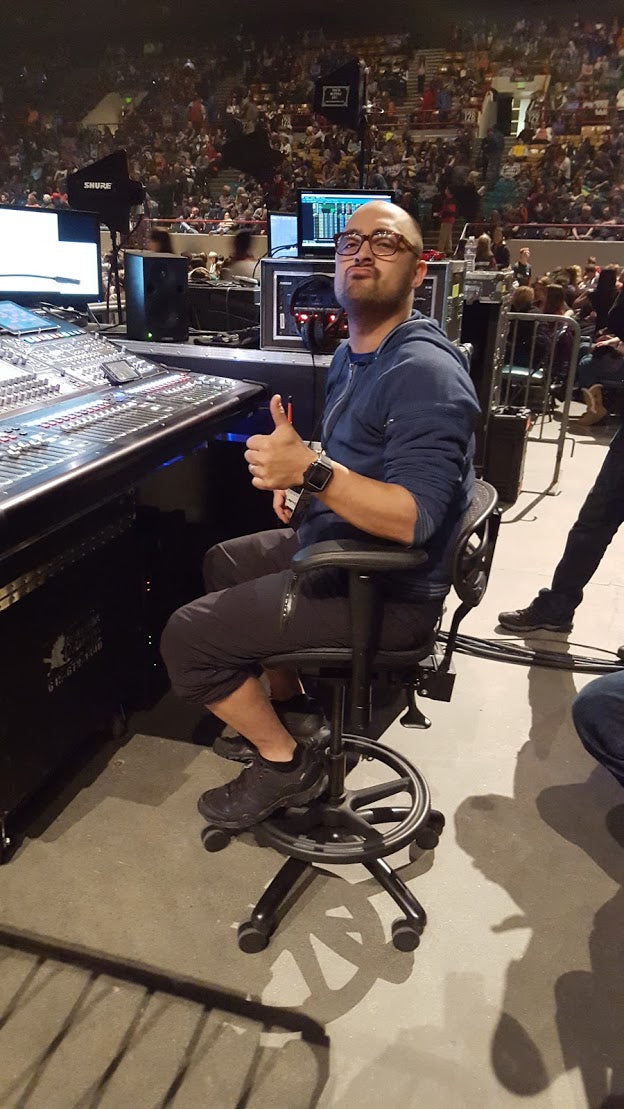 A Stealth chair in use