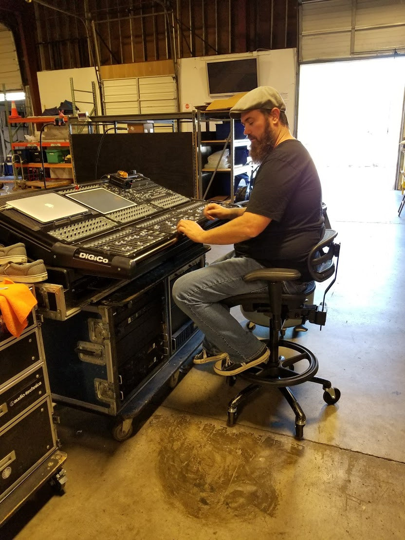 A Stealth chair in use