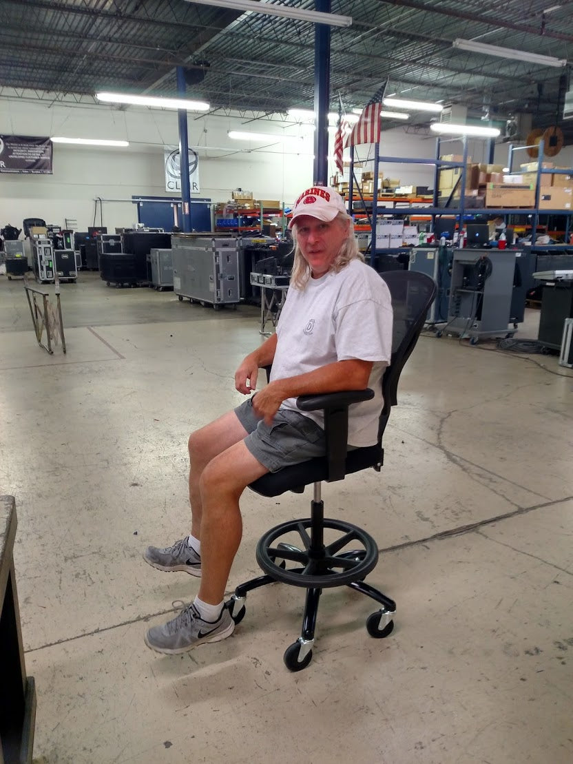 A Stealth chair in use