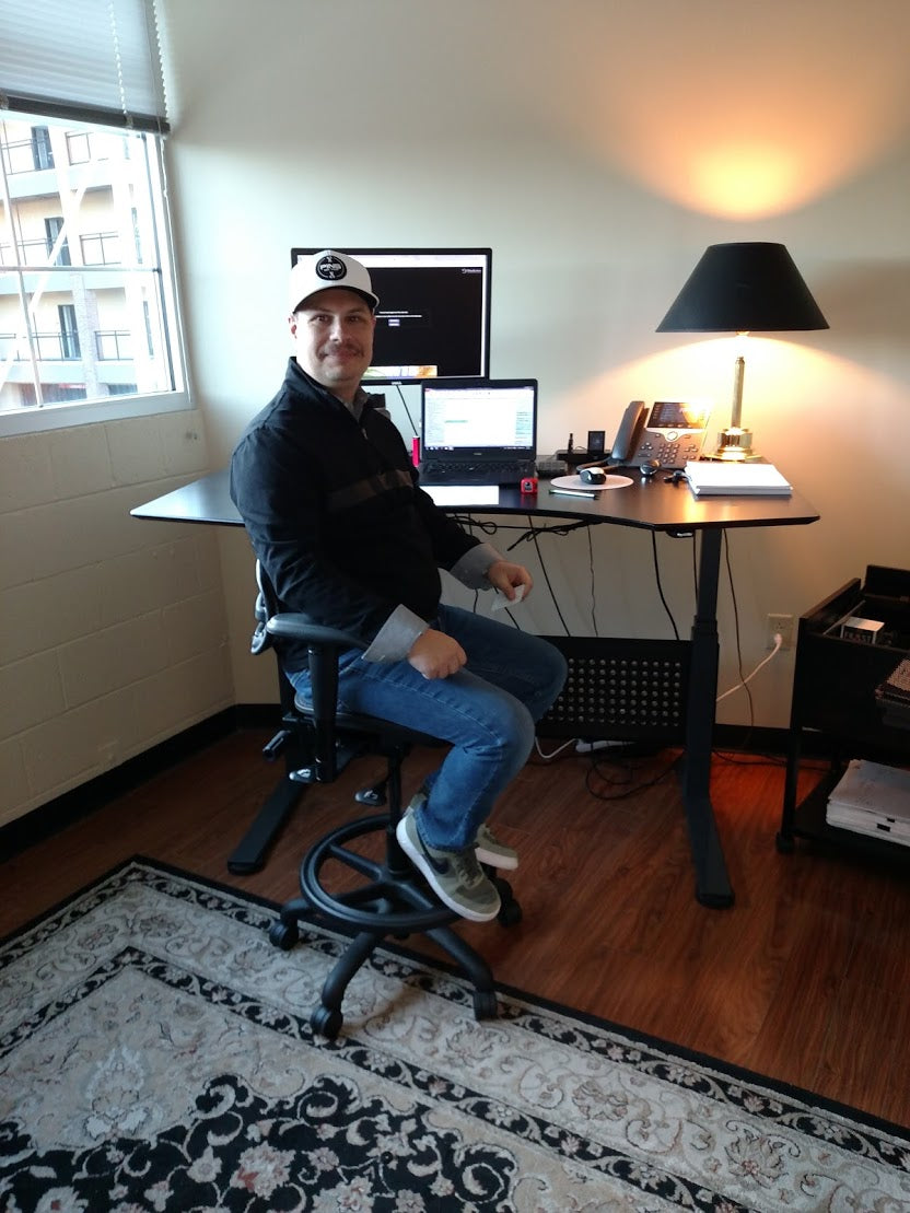 A Stealth chair in use
