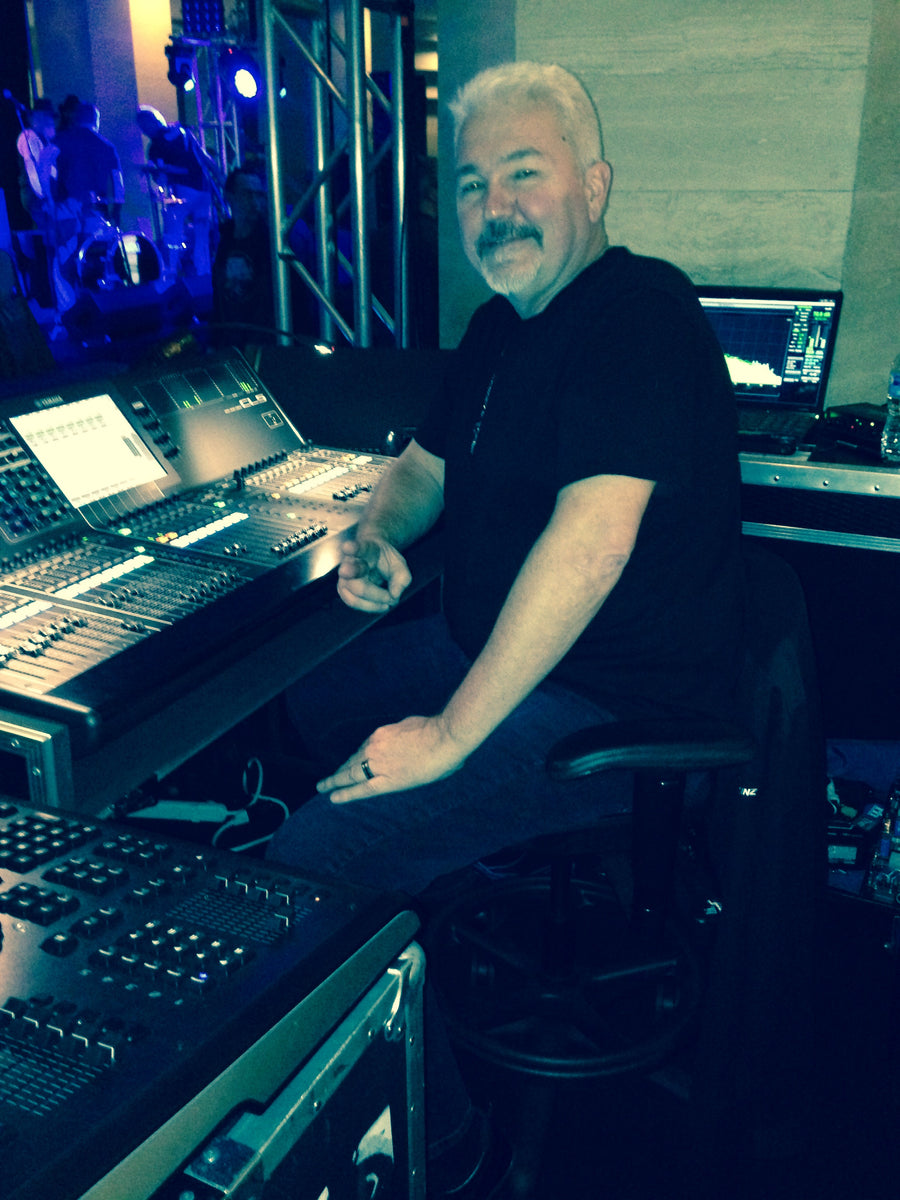 A Stealth chair in use at NAMM, 2015